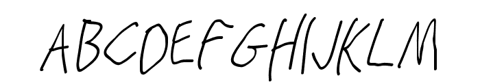 Stray Cat SuperCondensed Oblique Font UPPERCASE