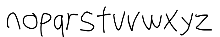 Stray Cat Font LOWERCASE