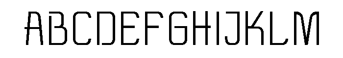Streamy Light Font UPPERCASE