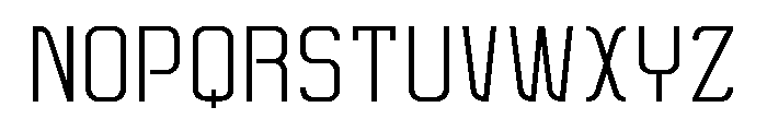 Streamy Light Font UPPERCASE