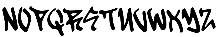 Streat Beat Font UPPERCASE
