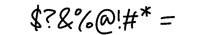 Streat Coffee Font OTHER CHARS