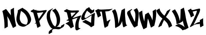Street Bring Font UPPERCASE