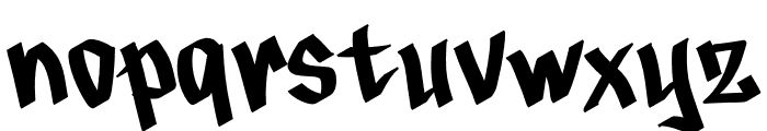 Street Bring Font LOWERCASE