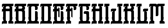 Street Colony PERSONAL USE ONLY Font UPPERCASE