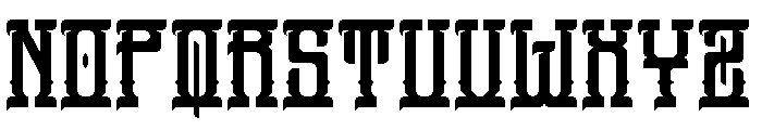 Street Colony PERSONAL USE ONLY Font UPPERCASE
