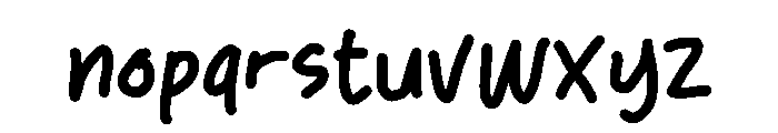 Street Freedom Font LOWERCASE