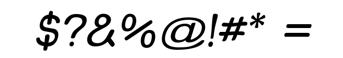 Street Freehand Italic Font OTHER CHARS