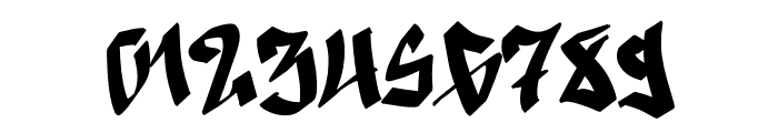 Street Gangsta Demo Font OTHER CHARS