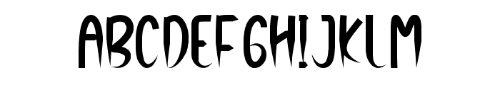 Street Lights Font UPPERCASE