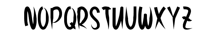 Street Lights Font UPPERCASE
