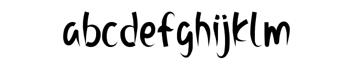 Street Lights Font LOWERCASE