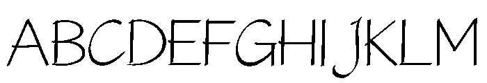 Street Metal Font UPPERCASE