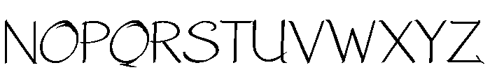Street Metal Font UPPERCASE
