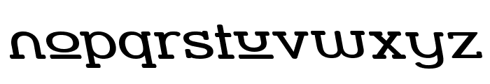 Street Slab Upper - Wide Rev Font LOWERCASE