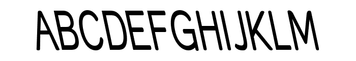Street - Thin Reverse Italic Font UPPERCASE