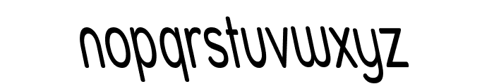 Street - Thin Reverse Italic Font LOWERCASE