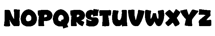 Street Year Font UPPERCASE