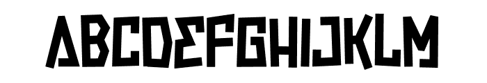 Streetwall Allcaps Font UPPERCASE