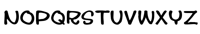 Streetwise buddy Font UPPERCASE