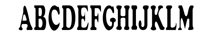 Stretch  Plain Font UPPERCASE