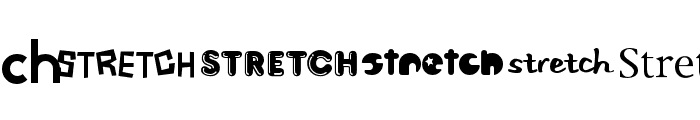 Stretch Font UPPERCASE