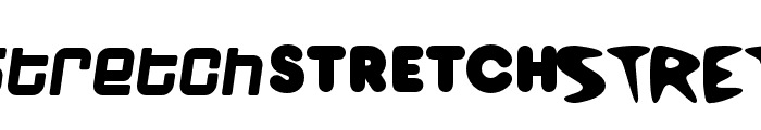 Stretch Font LOWERCASE