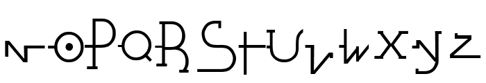 Stretched Signature Best Italic Font UPPERCASE