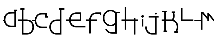 Stretched Signature Best Italic Font LOWERCASE