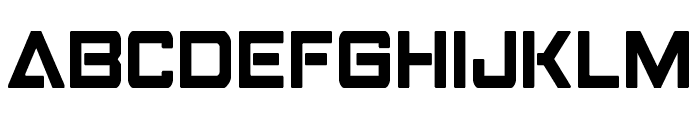 Strike Fighter Condensed Font LOWERCASE