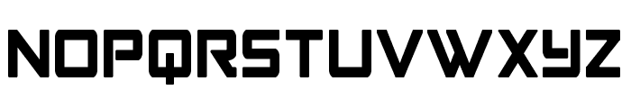 Strike Fighter Condensed Font LOWERCASE