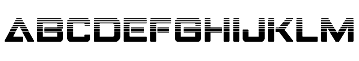 Strike Fighter Halftone Font LOWERCASE