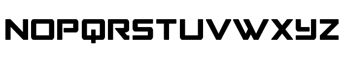 Strike Fighter Font LOWERCASE