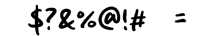 Stringlime Font OTHER CHARS
