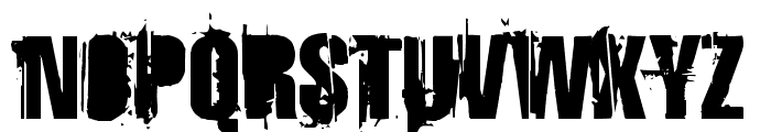 StrokeyBacon Font UPPERCASE