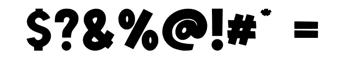 Strong Stitch Regular Font OTHER CHARS