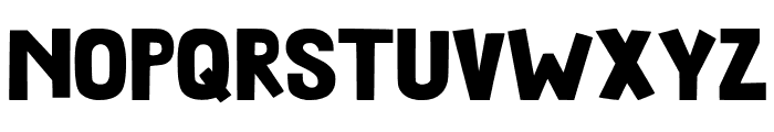Strong Stitch Regular Font UPPERCASE