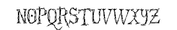 Struct-destruct Serif 3.2 Regular Font UPPERCASE