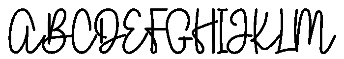 Struggle Font UPPERCASE