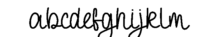 Struggle Font LOWERCASE