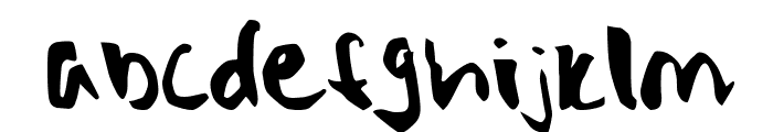 Stryka Font LOWERCASE