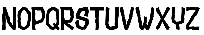 Stubborn Shark Font UPPERCASE