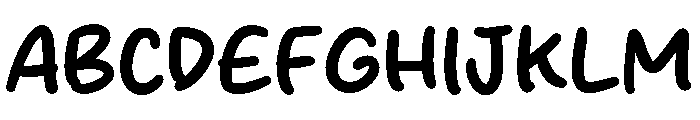 Study Daily Font UPPERCASE