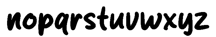 Study Daily Font LOWERCASE