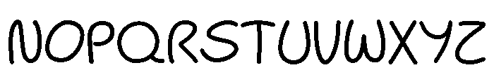 Study Monday Font LOWERCASE