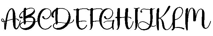 Study Font UPPERCASE