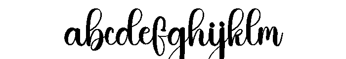 Study Font LOWERCASE