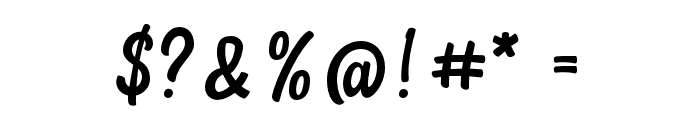StumbleDEMO Font OTHER CHARS