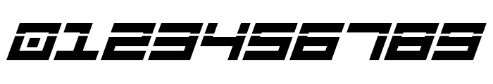 Stuntman Laser Italic Font OTHER CHARS