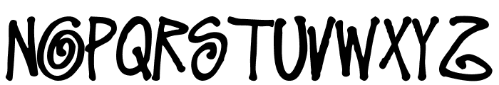 Stussy Script Regular Font UPPERCASE